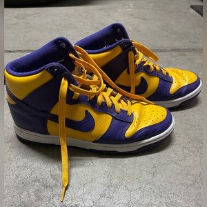 Dunks High - Lakers Colors